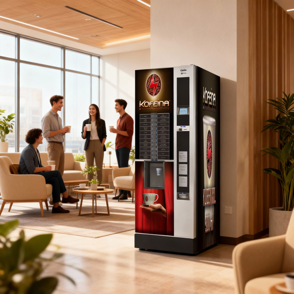 Automat do kawy Canto w strefie relaksu