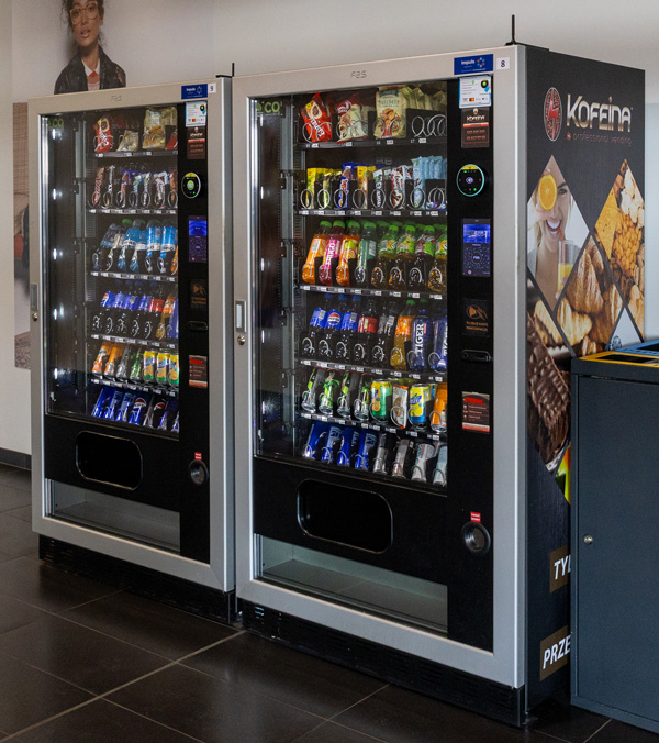 Automat z przekąskami