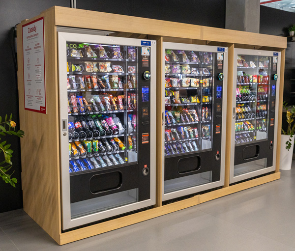 Automat z przekąskami